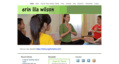 Desktop Screenshot of erinlilawilson.com